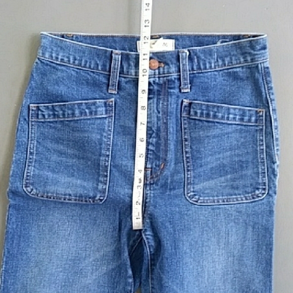 Madewell Full Length Classic Straight Jeans with Surplus Pocket Edition Size 26 - Picture 5 of 12